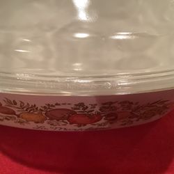 Rare Vintage Corning Ware Spice of Life La Marjolaine A-2-B [2qt] /Pyrex Lid A9C