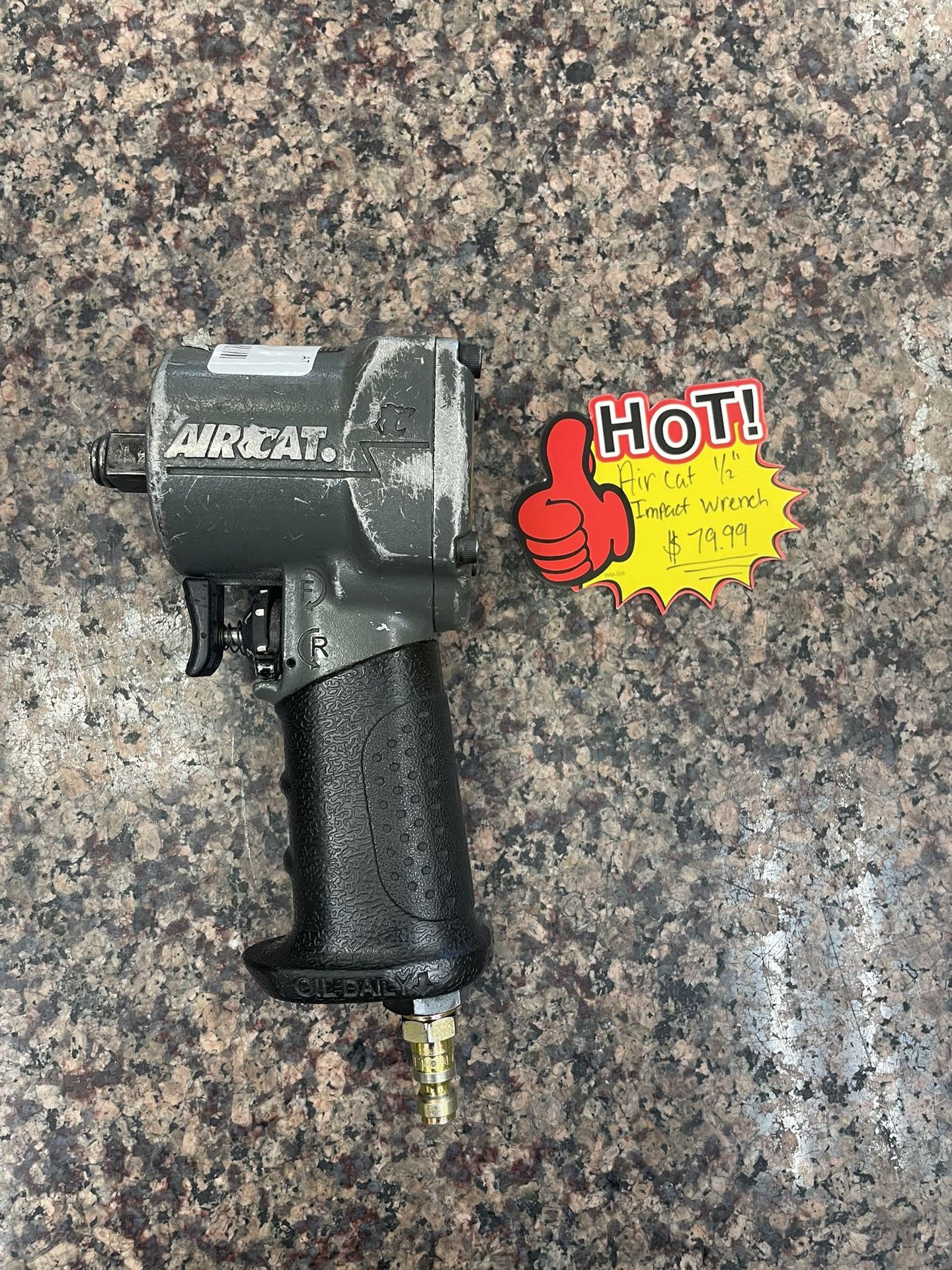 Air cat impact wrench 1/2” drive
