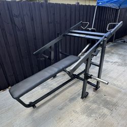 Hammer Strength Plate Loaded Chest Press & Dip Combo 2 in 1