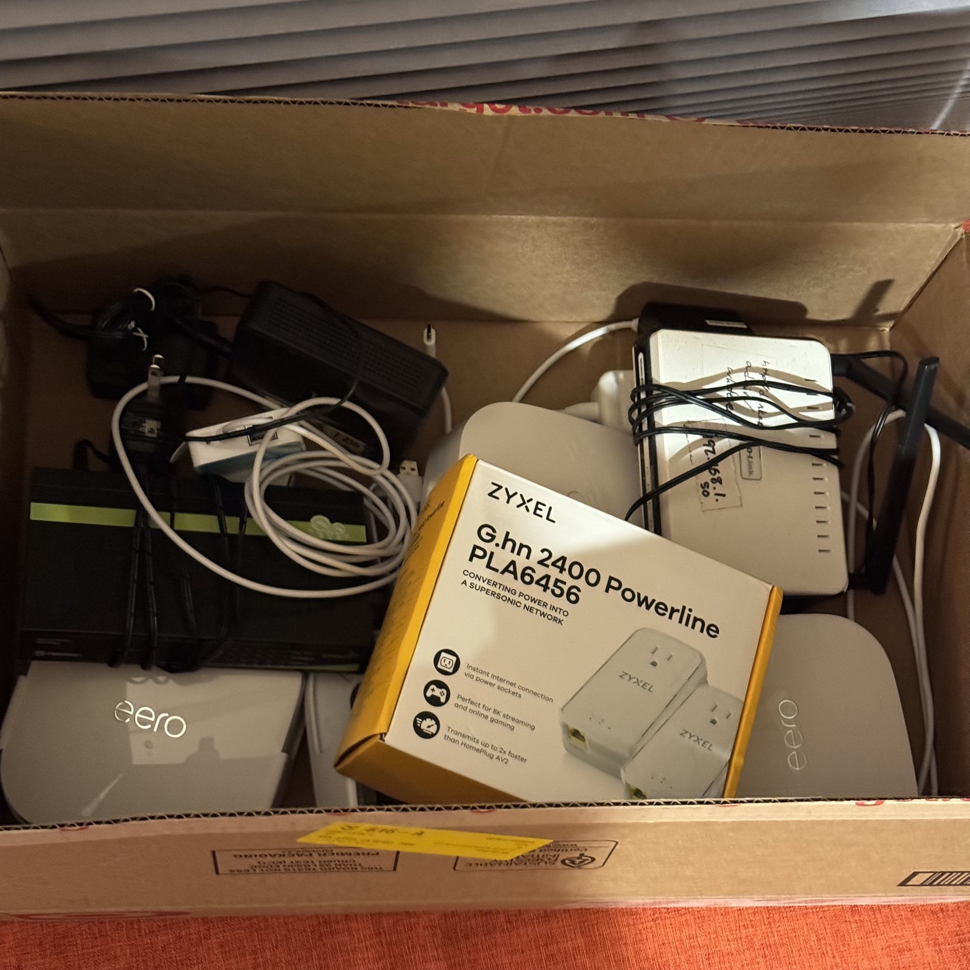 Box Of Networking Gear