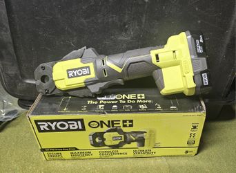 RYOBI ONE + 18V PEX CRIMP RING PRESS-& BATTERY-  NEW!!