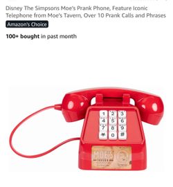 The Simpsons Moe's Tavern Prank Phone