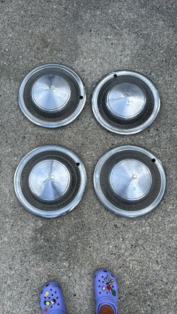 Plymouth Hubcaps Set Of 4