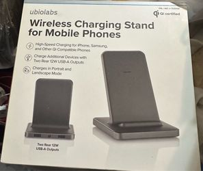 Phone charger - wireless charging stand