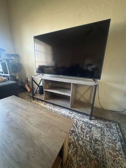 Tv stand/ can be sold with matching coffee table