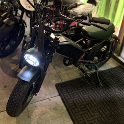 Jasion YR16 Electric Bike for Adults, 500W Motor 48V 12.5AH Removable Battery E-Mountain Bike, 16" Fat Tire Off-Road Electric Dirt Bike, 55 Miles Ebik