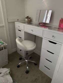 White Vanity