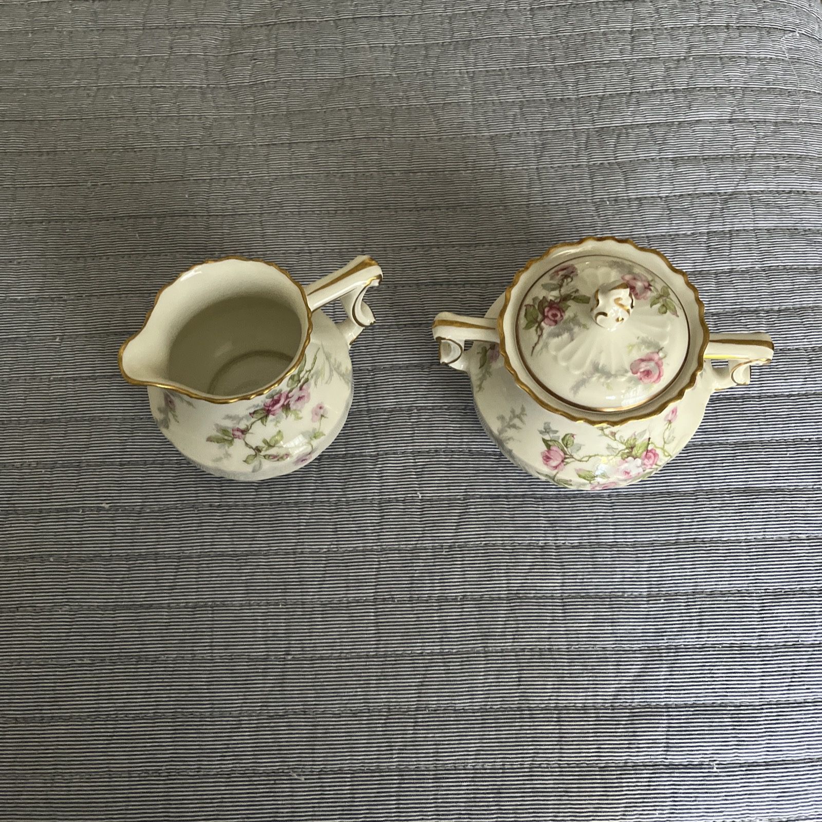 Havilands Sugar And Creamer Set