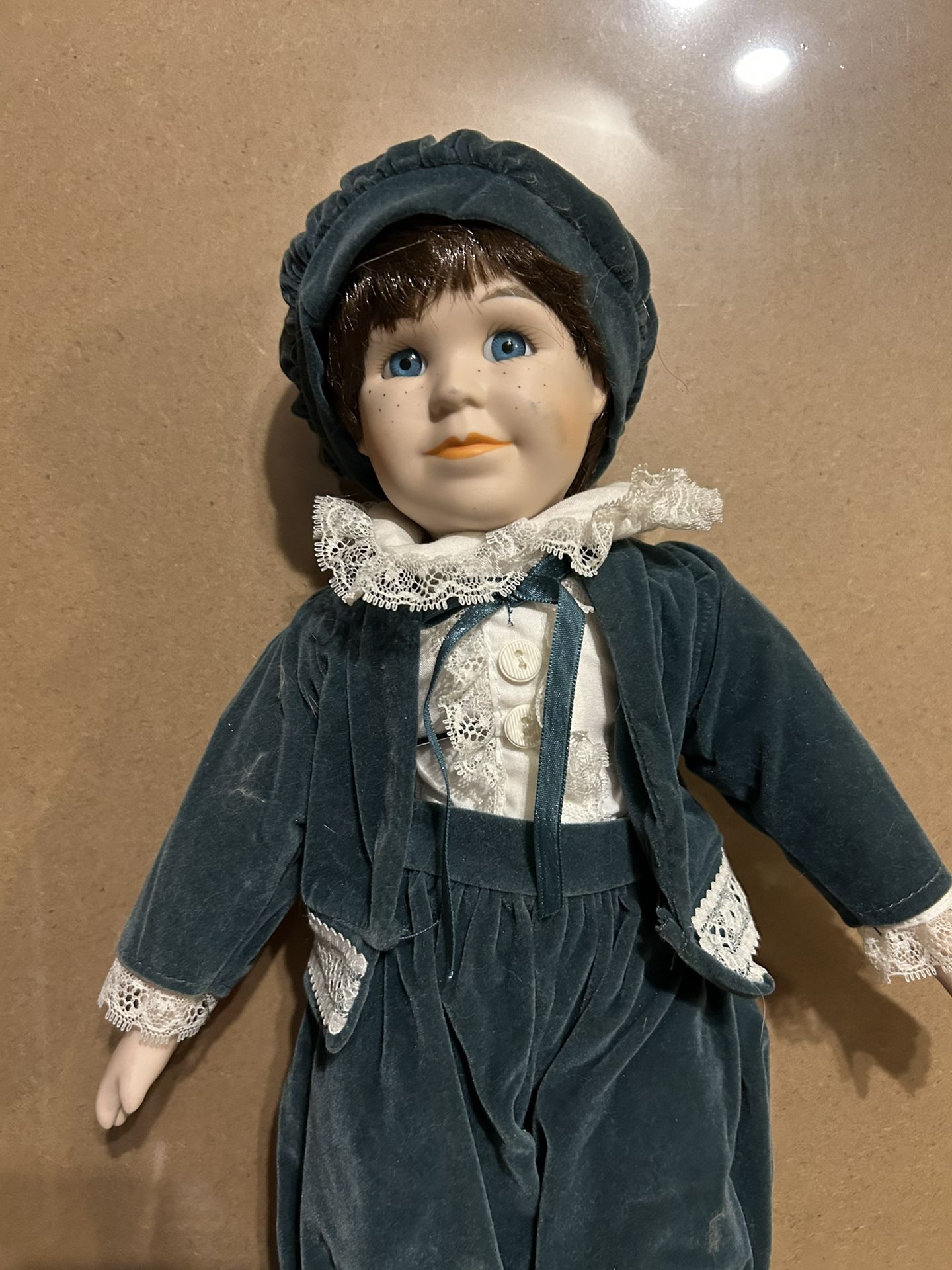 Victorian Porcelain Male Doll