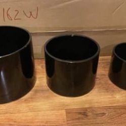 Ceramic Pot Sets (3 Pot),$18 Set , 2 Sets $30
