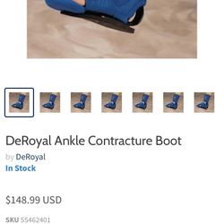 DeRoyal Ankle Contracture Boot
