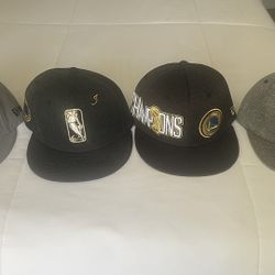 GOLDEN STATE WARRIORS HATS CAPS SNAPBACK NEW ERA MITCHELL & NES LIKE NEW