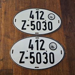 German License Plates 