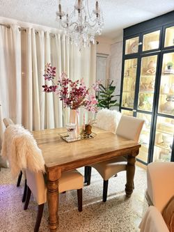 Sillas De Piel Off White