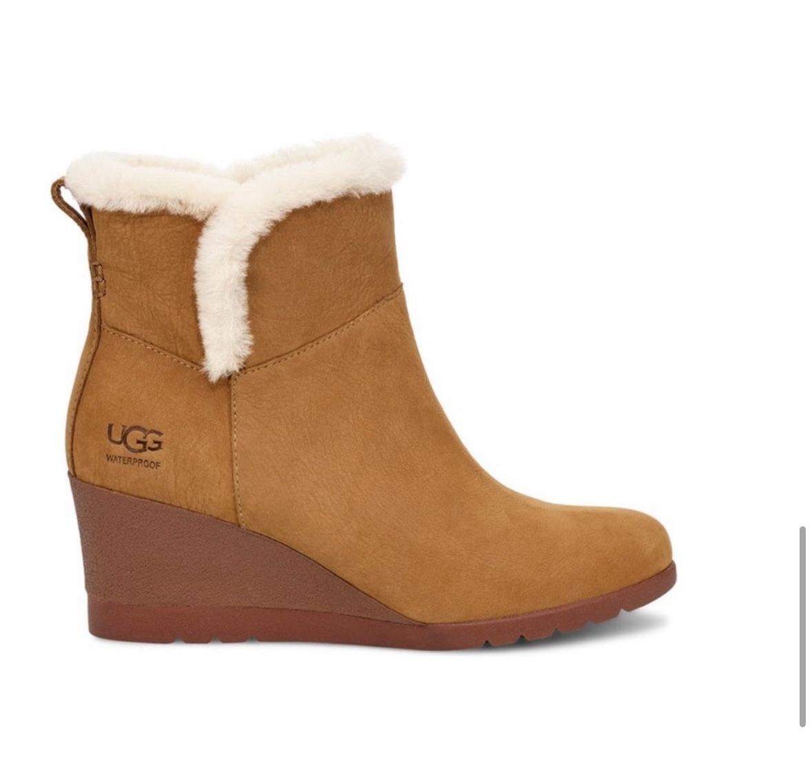 New UGG Womens Devorah Waterproof Wedge Booties Size 9 winter boots