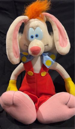 VINTAGE Playskool Roger Rabbit Plush Stuffed Toy
