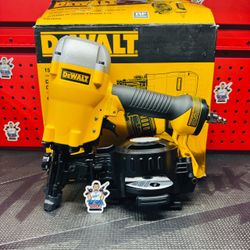 DEWALT 1-3/4 in. 15 Degree Pneumatic Coil Roofing Nailer