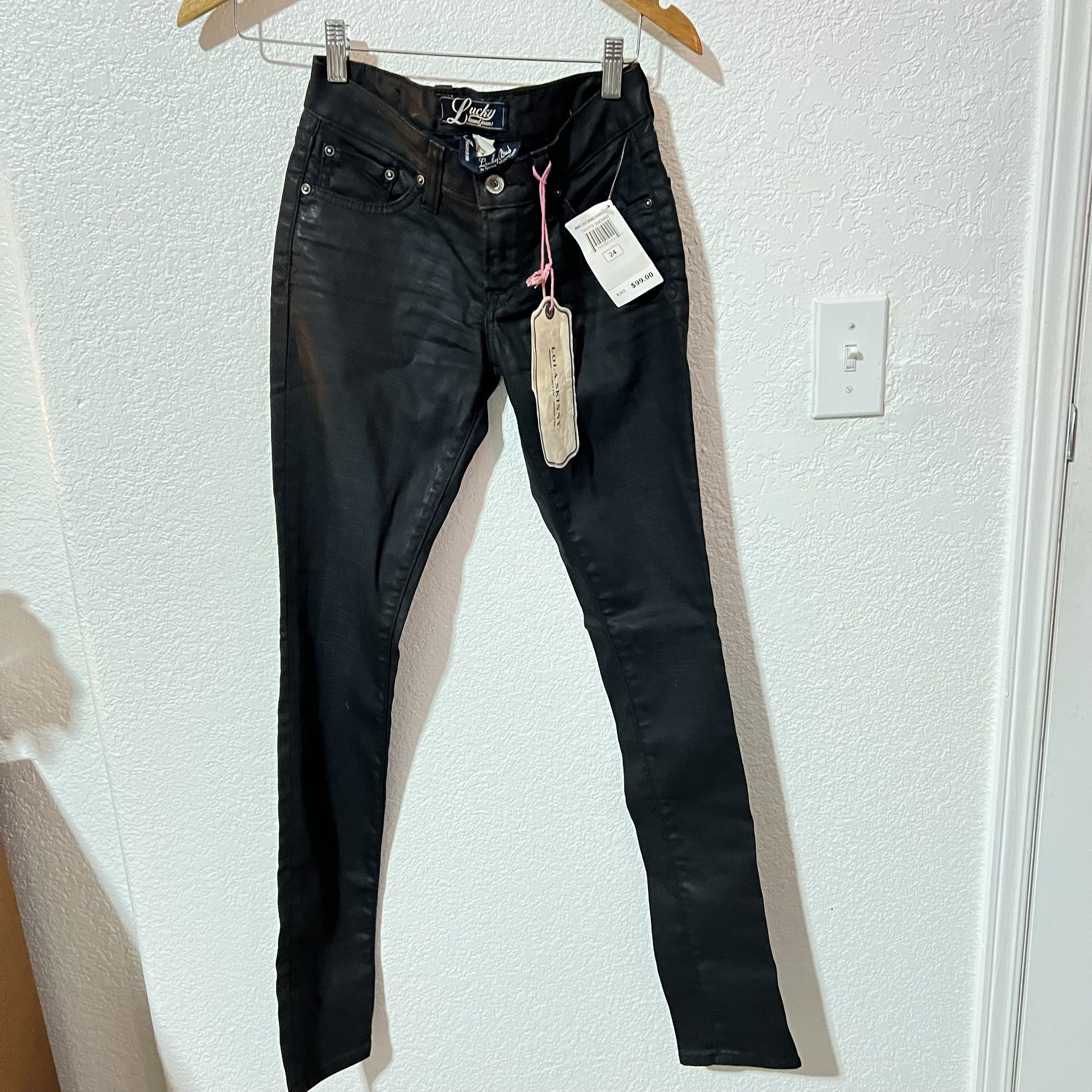 Lucky Jeans size 24 black color