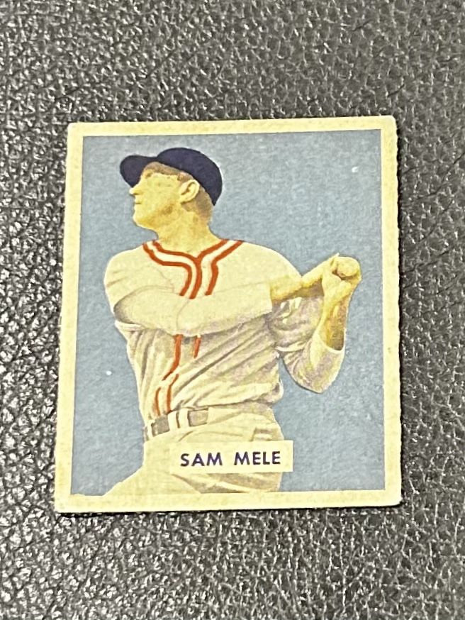 Baseball Card 1949 Bowman Sam Mele RC 118 of 240
