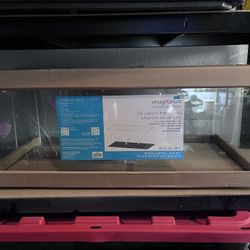 28 Gallon Imagitarium Frameless Shallow Aquarium 