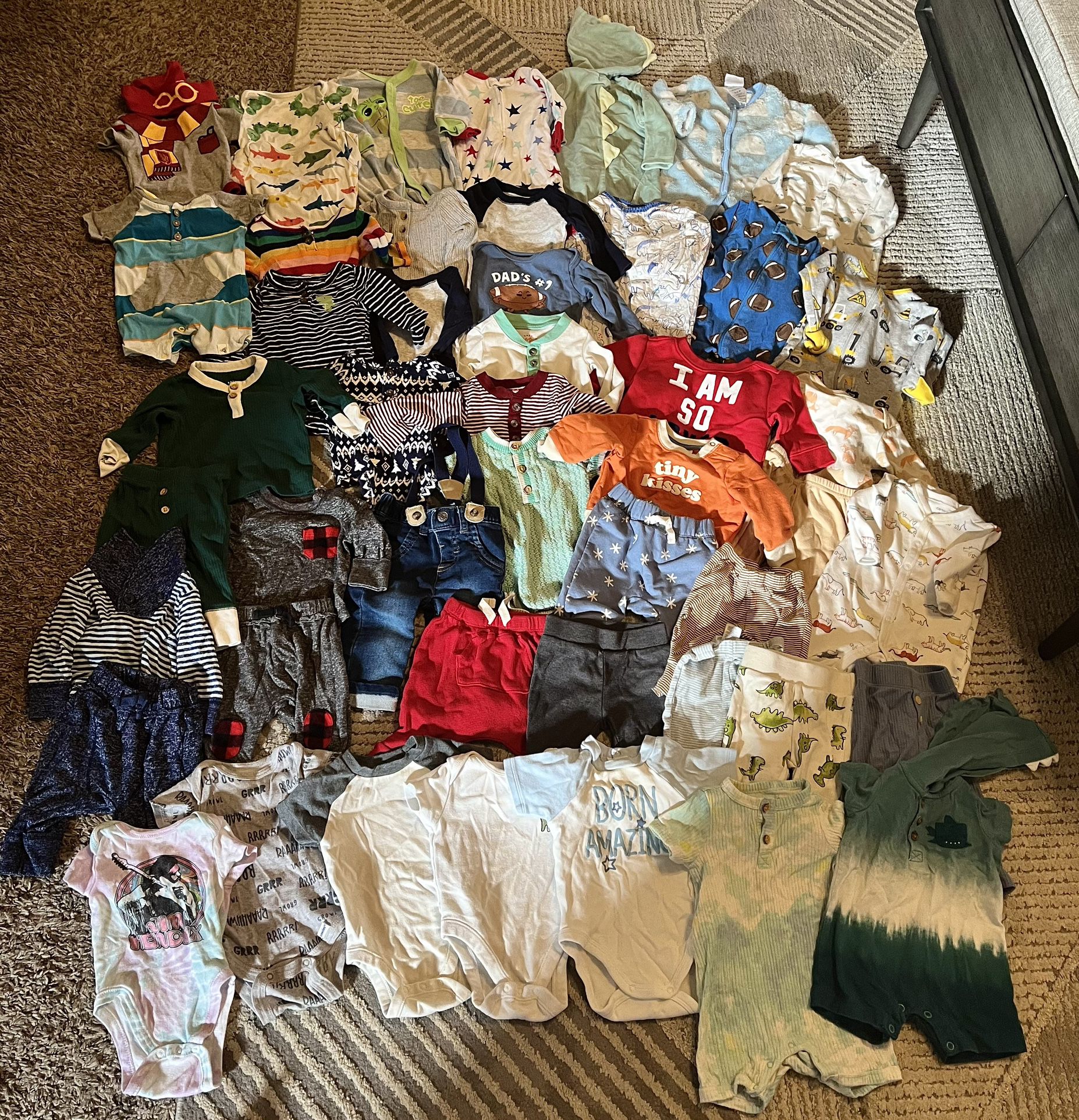 Infant 0-3M Clothing Lot