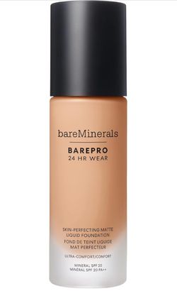bareMinerals Barepro 24HR Wear Matte Liquid Foundation Mineral SPF 20, Full...