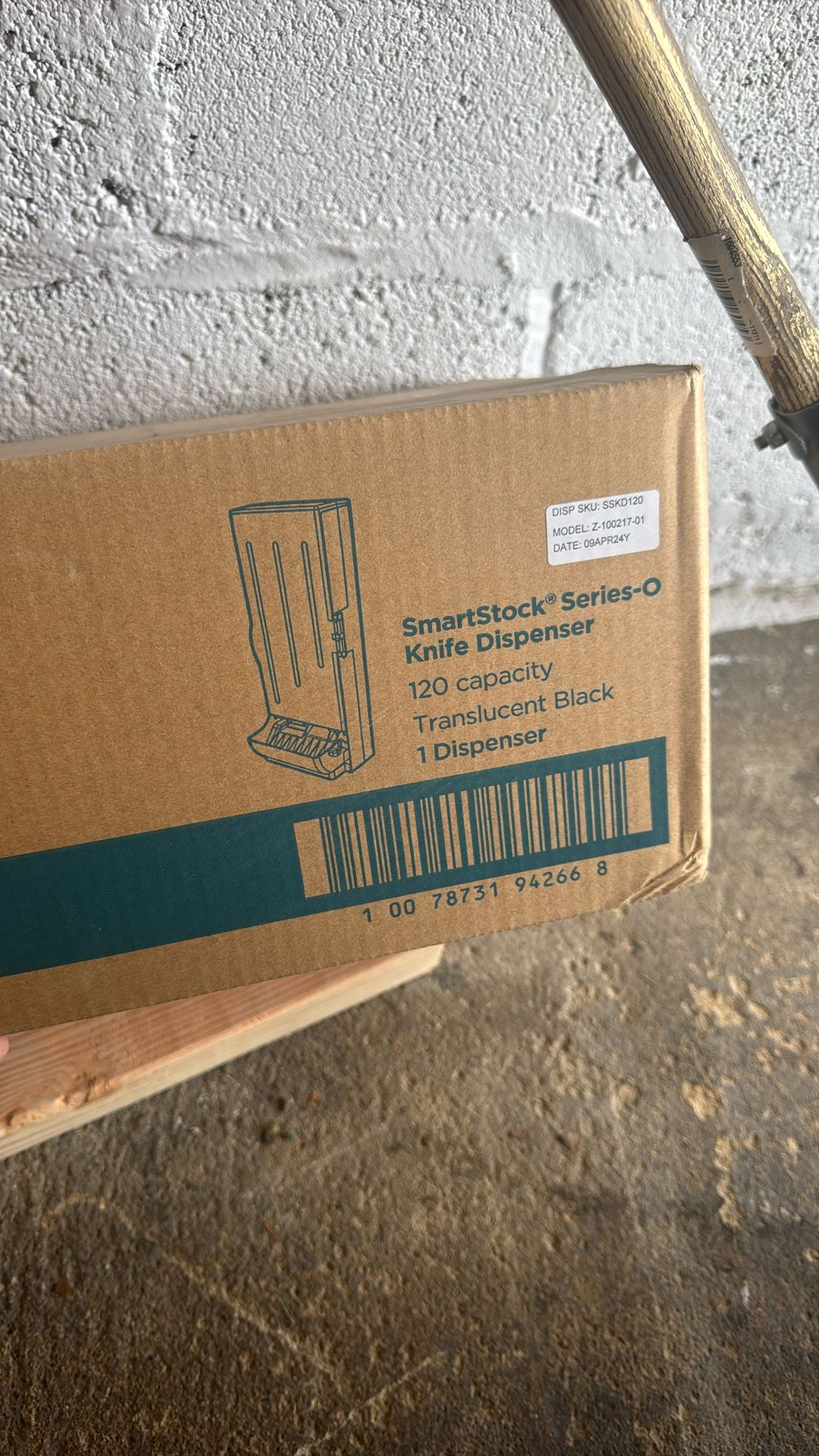 Dixie Ultra Smartstock series O knife dispenser 120 capacity