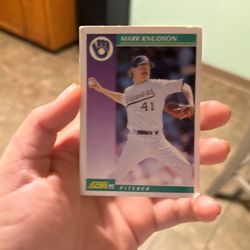 Mark Knudsen Base Ball Card