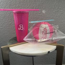 Barbie Movie Cups Cinemark Collectible Set