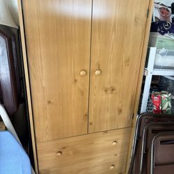 Armoire Wood With Drawers