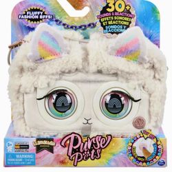 Purse Pets, Interactive Llamalush with over 30 Sounds and Reactions, Llama, New