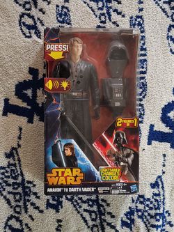 Hasbro Star Wars Anakin Skywalker to Darth Vader Action Figure