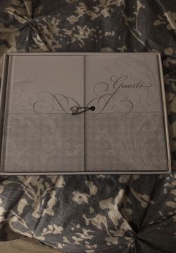 Wedding guest book new