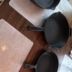 Cast Iron Pans 