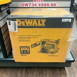 PLANER, TOOLS-POWER DEWALT DEWALT PLANER BRAND NEW IN -BOX-DW734