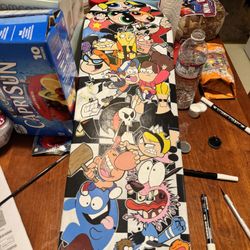 Custom Skateboard (Cartoon)