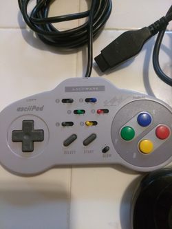 Super Nintendo turbo controller Sega Genesis Turbo controller