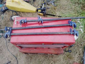 Set of three Irwin bar clamps