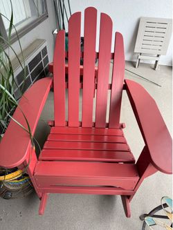 Adirondack rocking chair