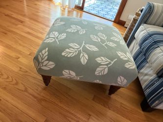 Ottoman Lamp  Side Table  Drawer 