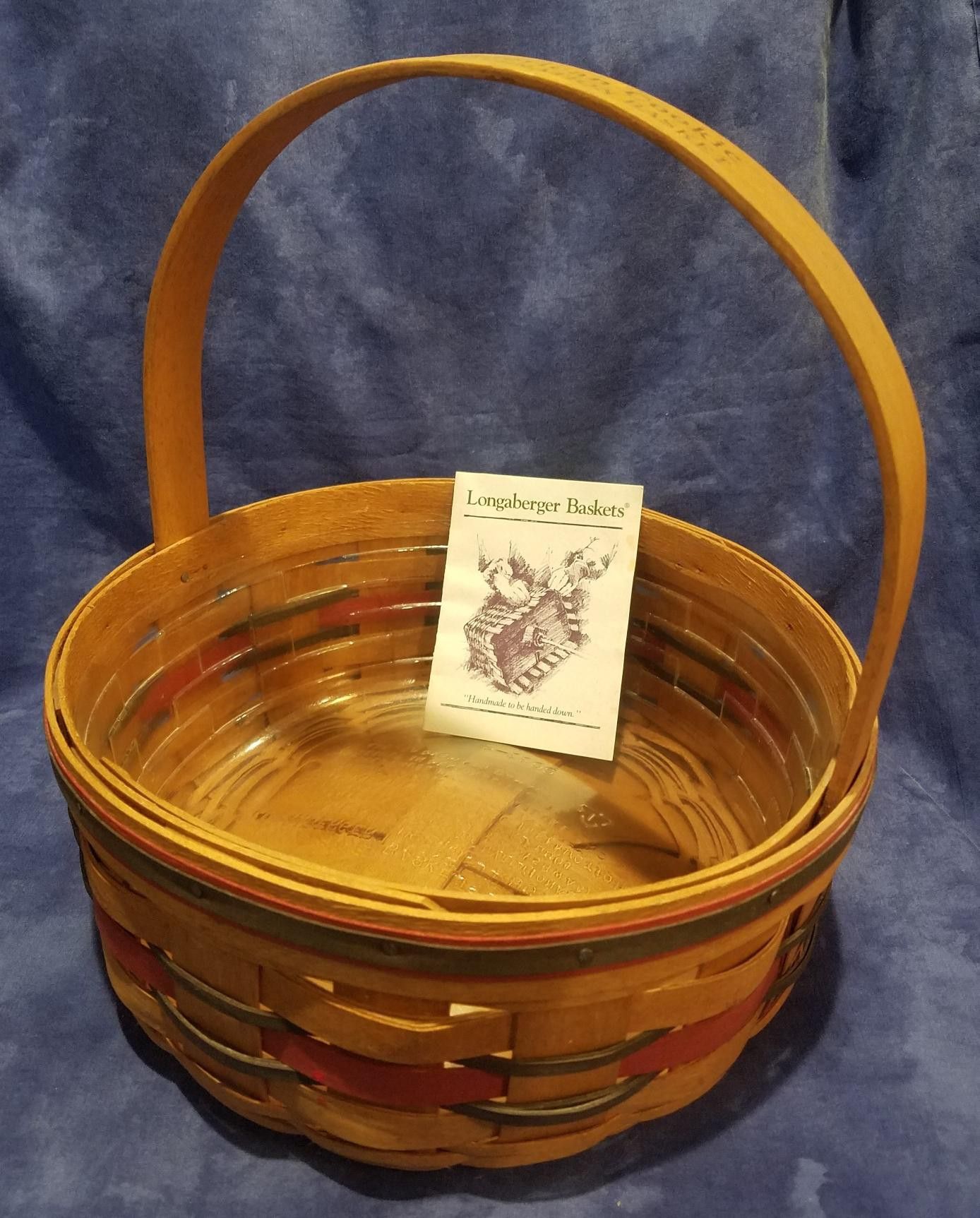 Longaberger Crisco American Cookie Celebration Basket