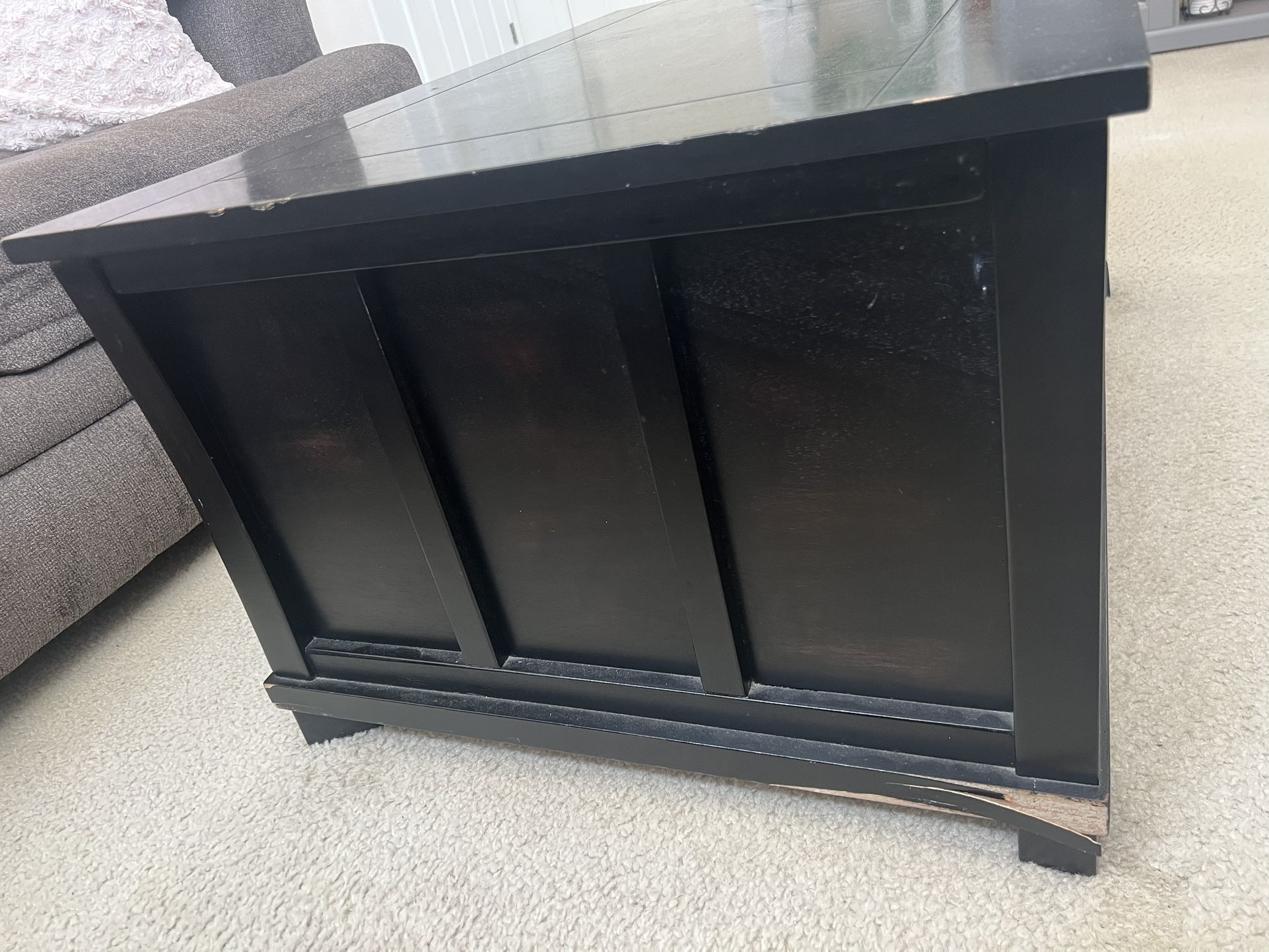 Coffee Table Unit With Storage