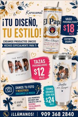 Karacamai Custom Personalized Drinkware