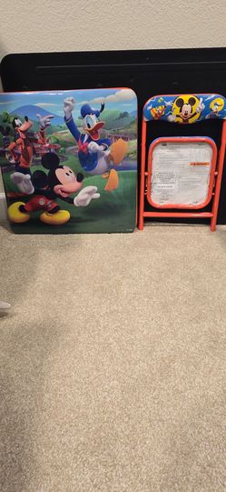Mickey Mouse Table & Chair Set- PICK-UP & CASH ONLY