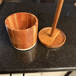 Utensil & Paper Towel  Holder