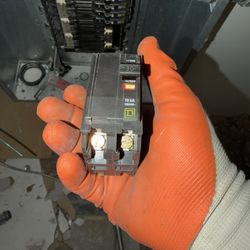 Square D 30 Amp Double Pole Breaker (120/240V)
