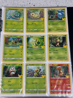 Pokémon McDonald's 25th Anniversary Complete Set 25/25 Non-Holo (2021) – Mint