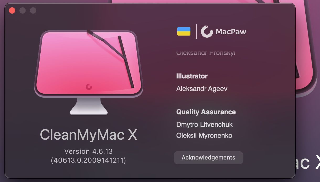 CleanMyMac X / clean your Mac correctly , before or after updating it