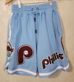 Men's Philadelphia Phillies Pro Standard Team Shorts Small Retro Powder Blue