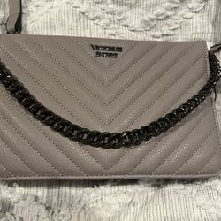 BRAND NEW Victoria’s Secret Gray Purse Handbag Crossbody